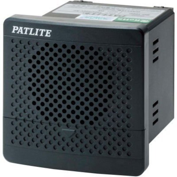 Patlite Usa Corporation Patlite 4-Channel MP3 Smart Alert, User Programmable, Dark Gray, DC12V to DC24V BDV-15JF-K